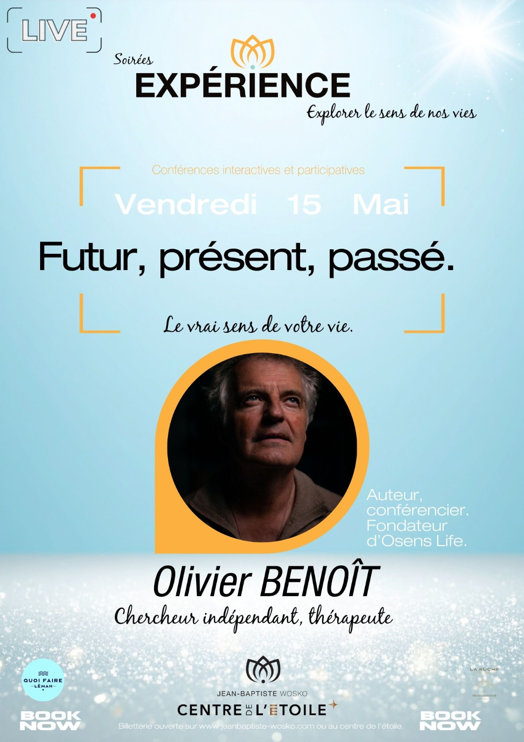 EXPÉRIENCE - OLIVIER BENOIT