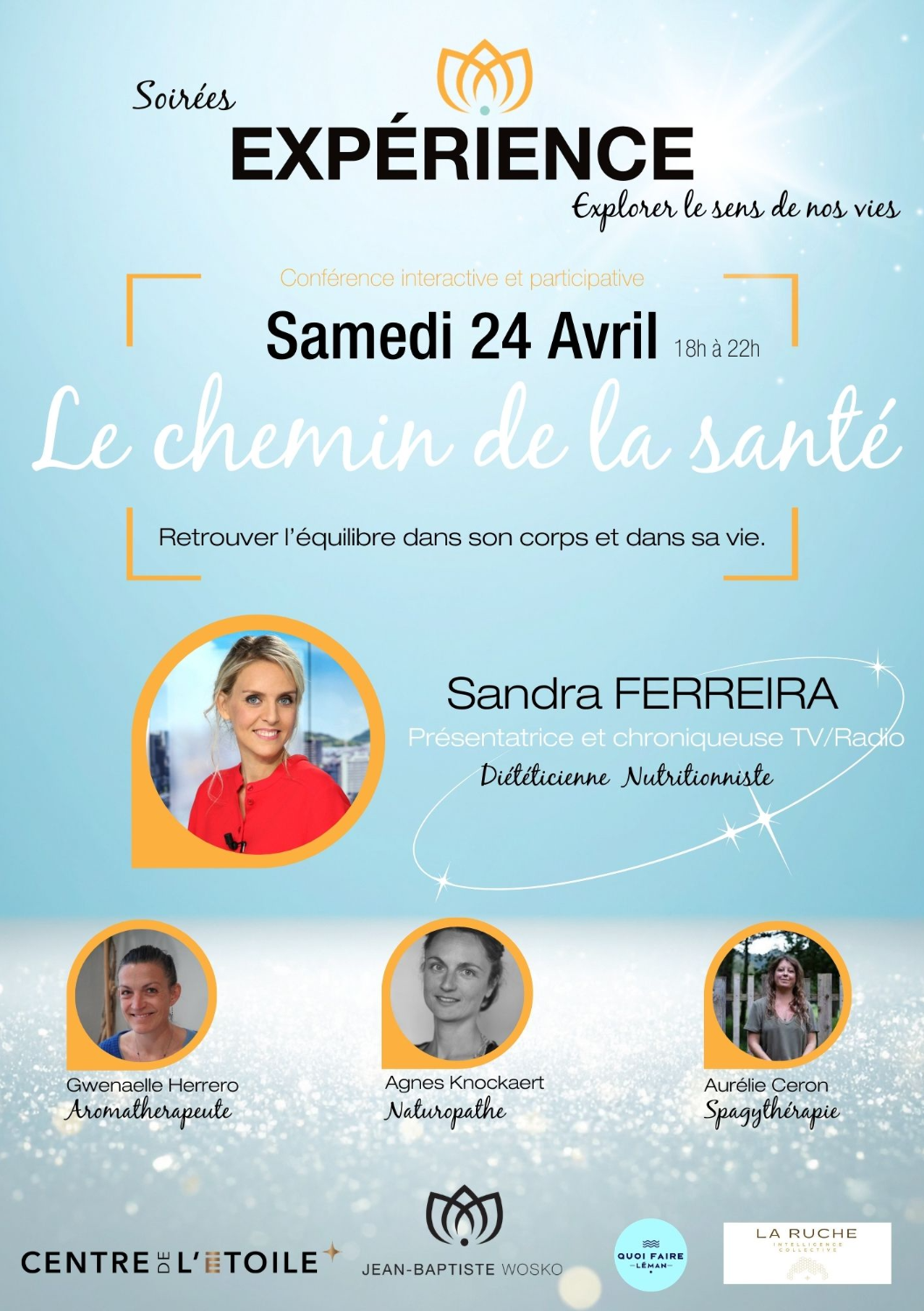 EXPÉRIENCE - SANDRA FERREIRA