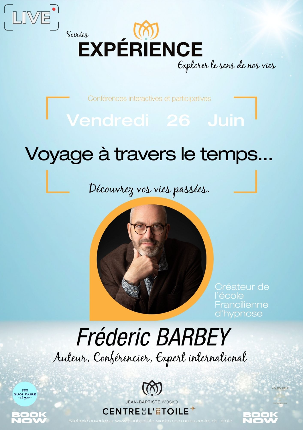 EXPÉRIENCE - FREDERIC BARBEY