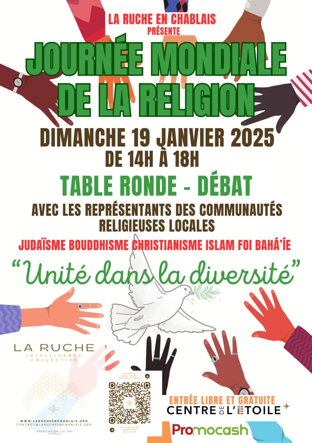 JOURNÉE MONDIALE DE LA RELIGION