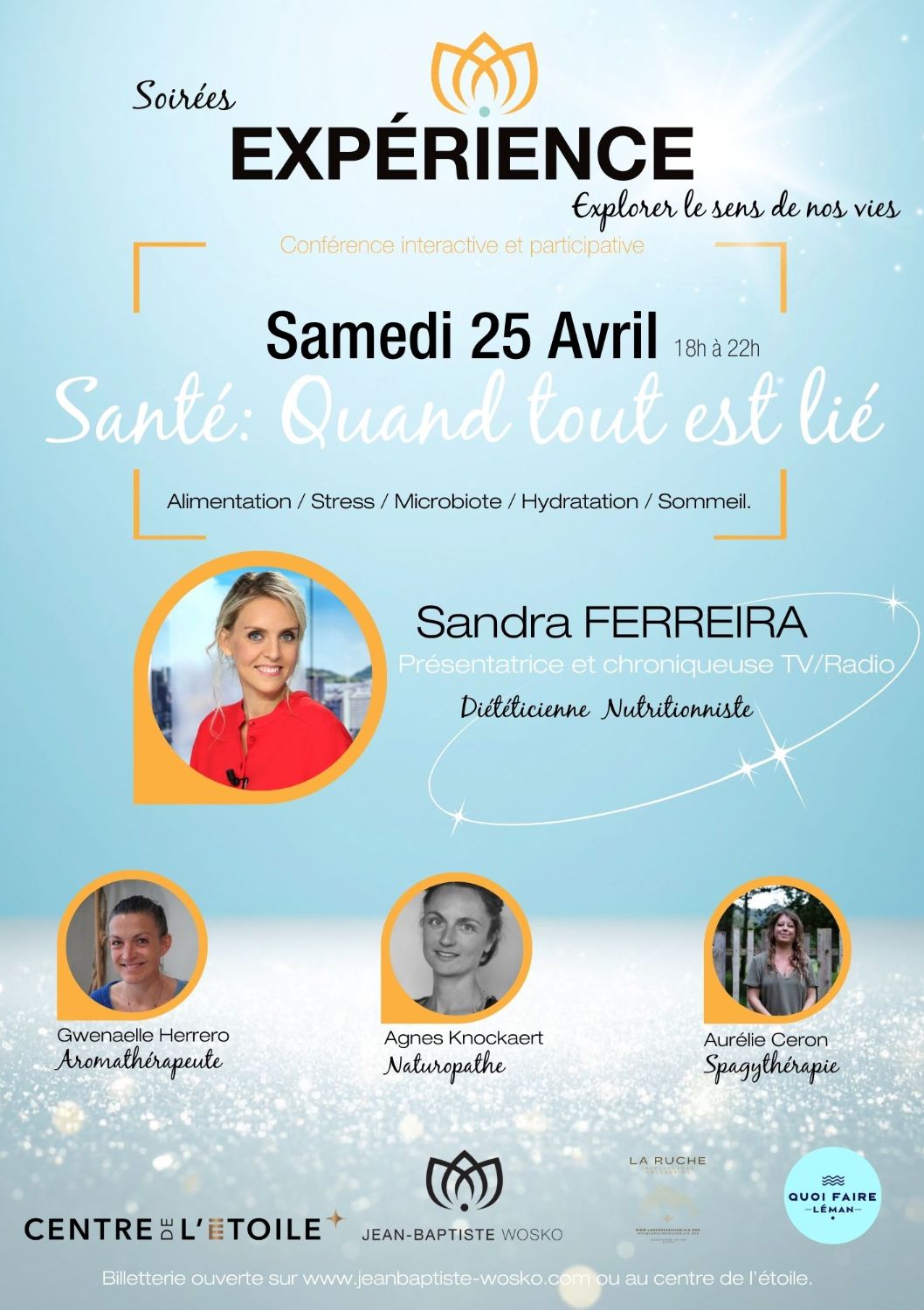 EXPÉRIENCE - SANDRA FERREIRA