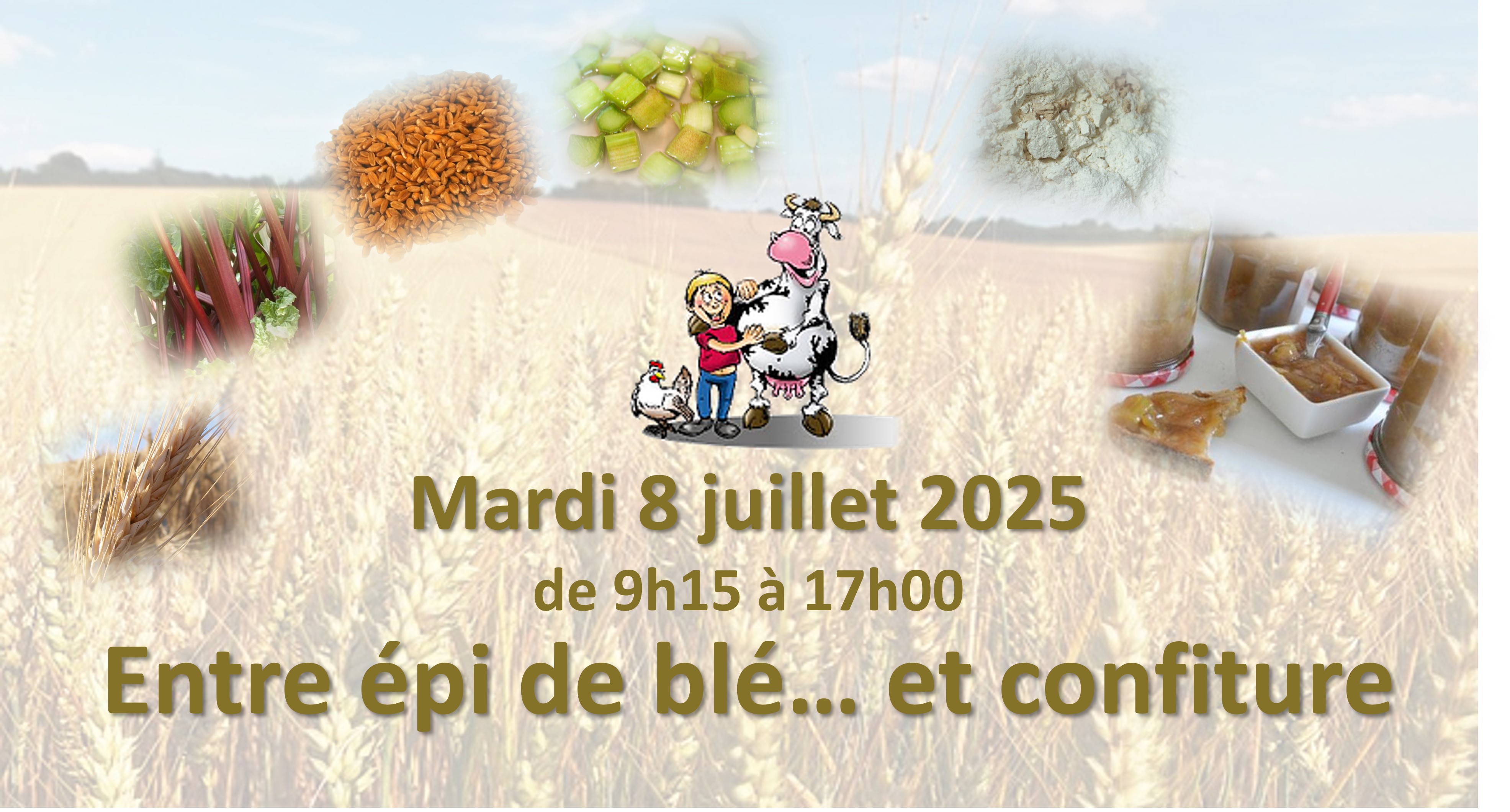 Entre épi de blé et confiture