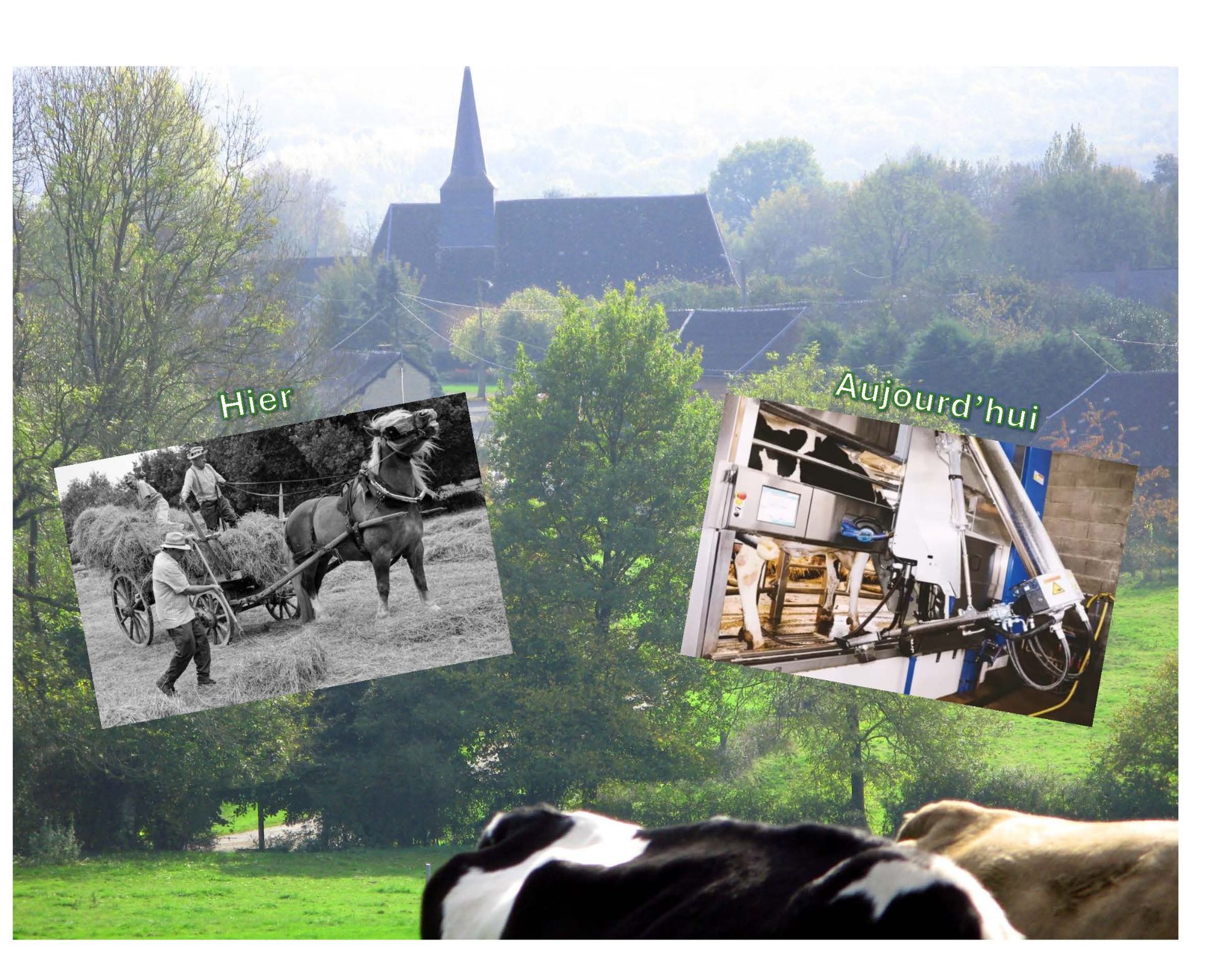 Agriculture d'hier à d'aujourd'hui - La Férée