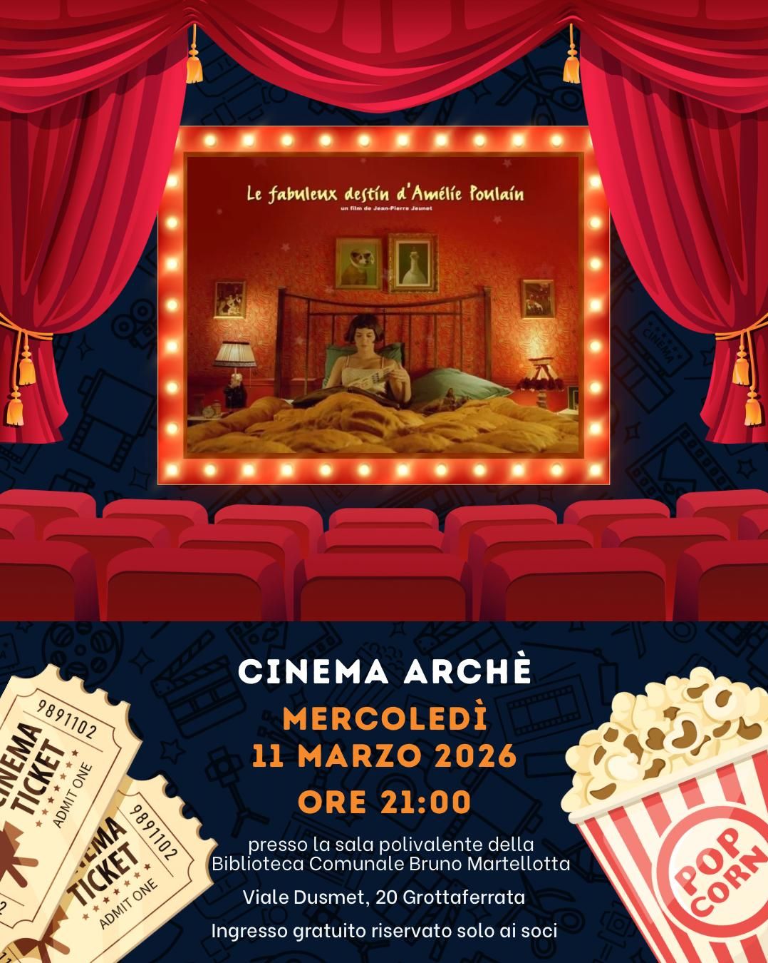 Cinema Archè: IL FAVOLOSO MONDO DI AMÉLIE