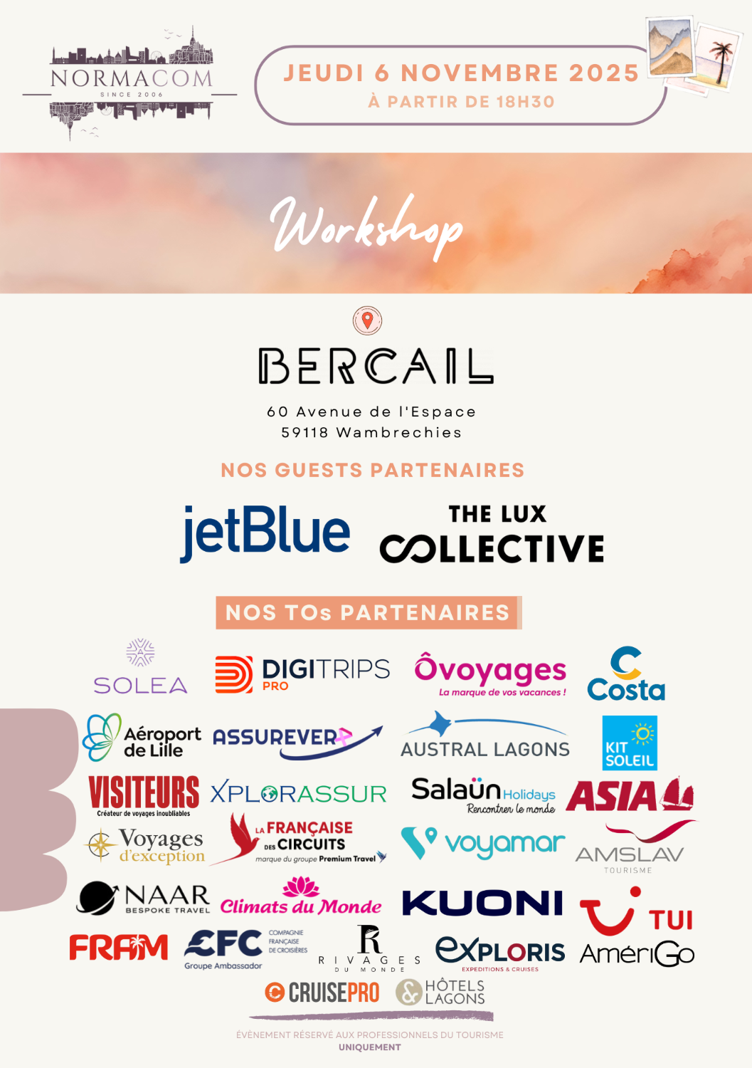 Invitation AGV Normacom Wambrechies le 6 Novembre 2025