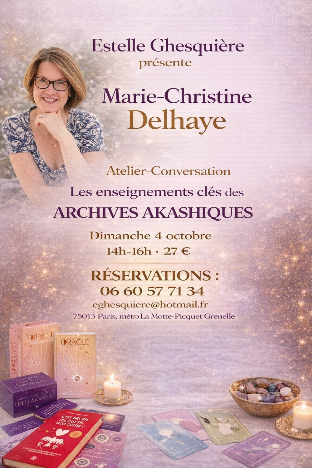 Atelier-Conversation Les enseignements clés des archives akashiques à Paris