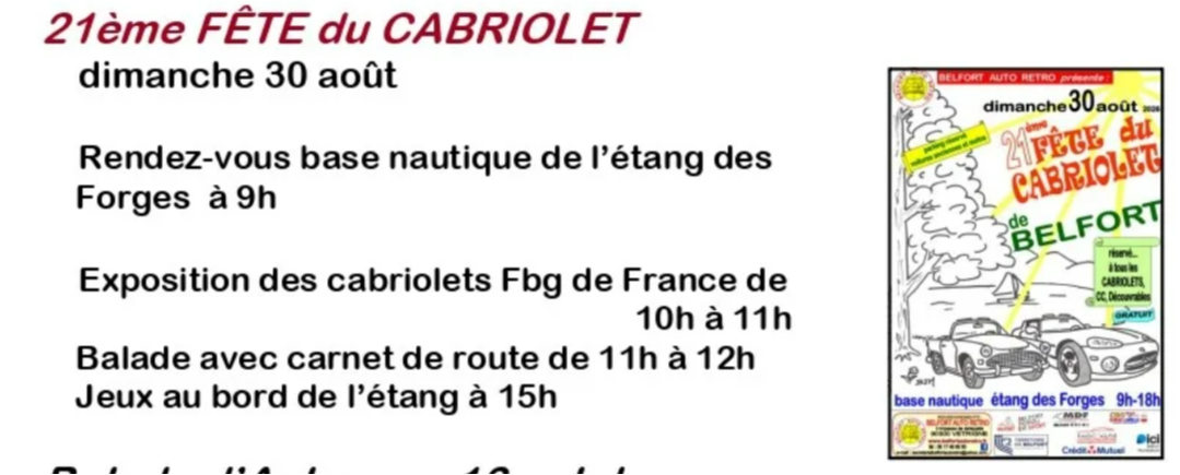 21ème Fête du Cabriolet