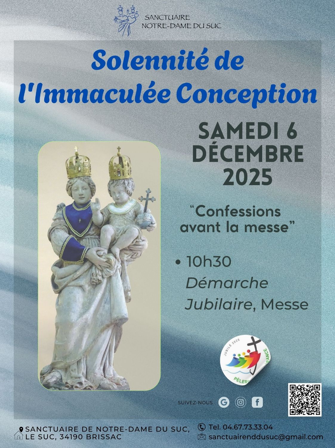 Solennité de l'Immaculée Conception