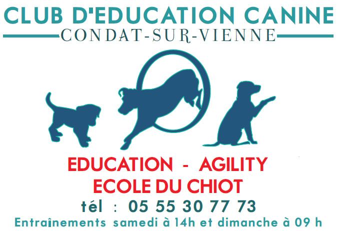 Logo club d'éducation canine de Condat sur Vienne