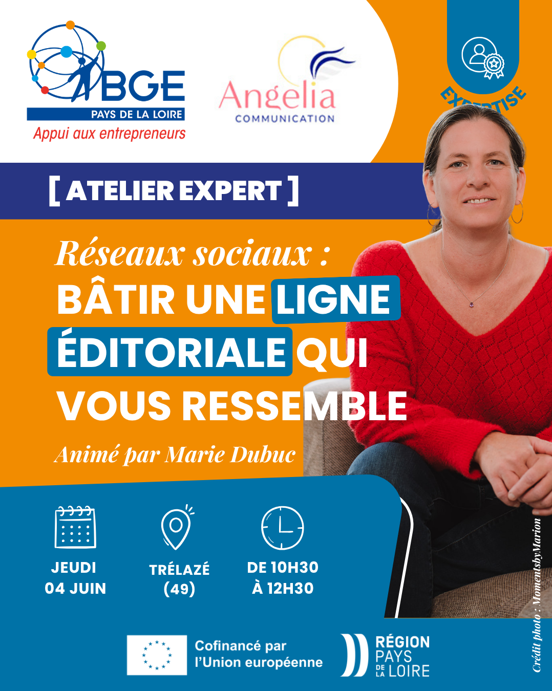 ATELIER EXPERT - Réseaux sociaux : Bâtir une ligne éditoriale qui vous ressemble
