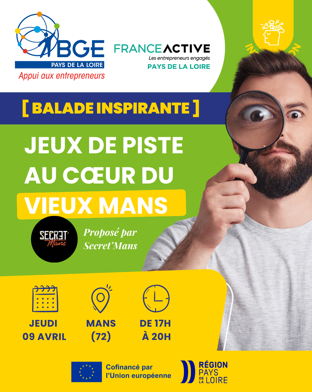 BALADE INSPIRANTE - Jeux de piste au cœur du vieux Mans