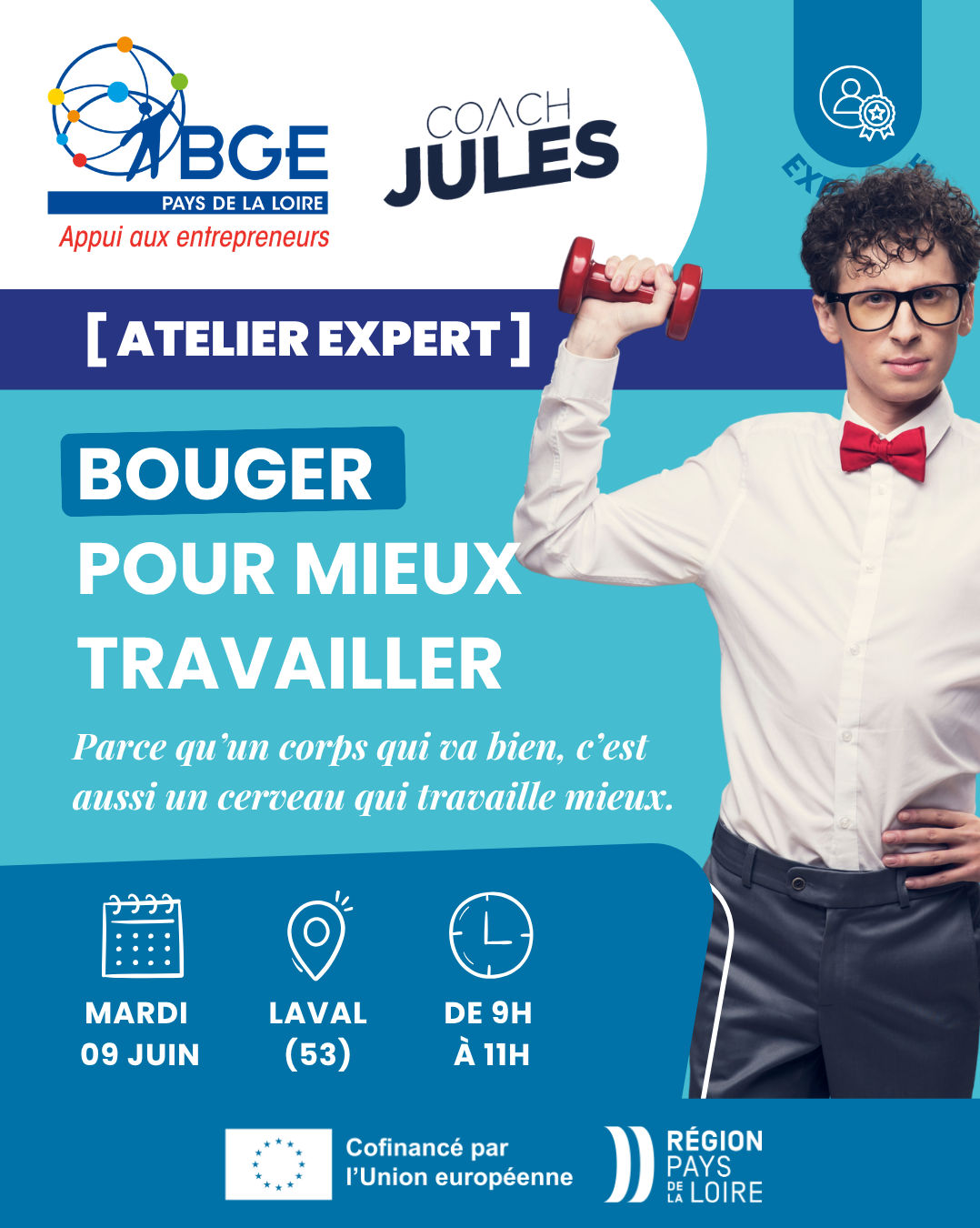 ATELIER EXPERT - Bouger pour mieux travailler