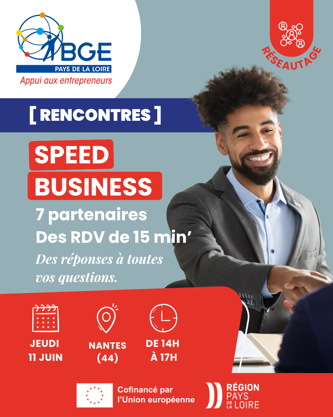 SPEED BUSINESS - Rencontrez en 15 min' chrono vos futurs alliés