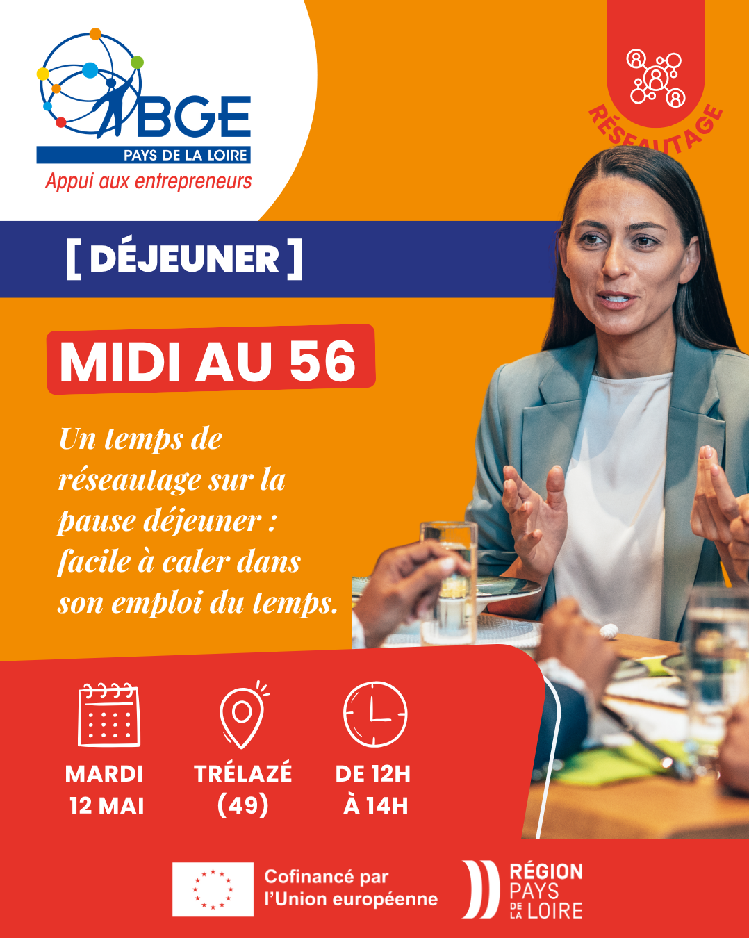 RESEAUTAGE - Midi au 56