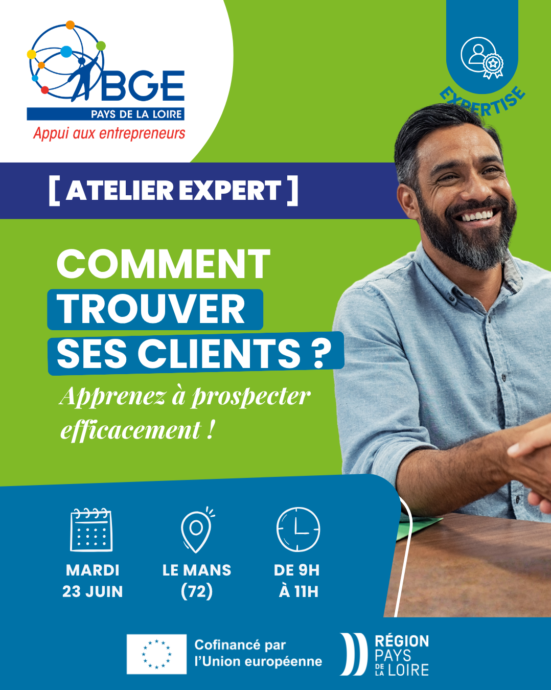 ATELIER EXPERT - Prospecter efficacement : comment trouver ses clients !
