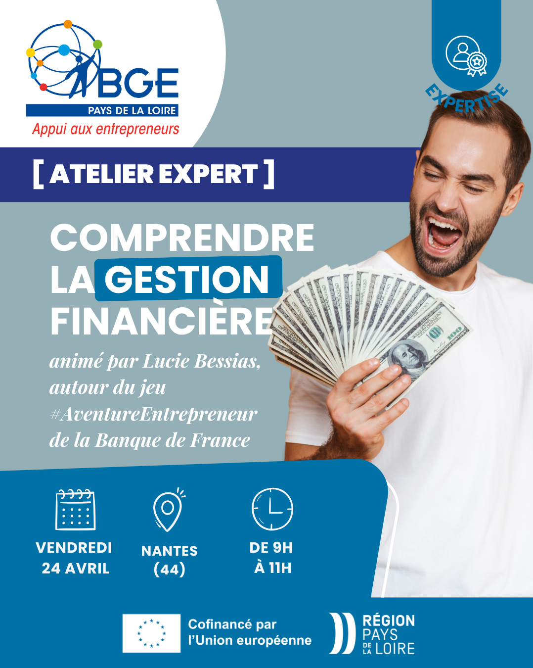 ATELIER EXPERT - Comprendre la gestion financière par le jeu à Nantes