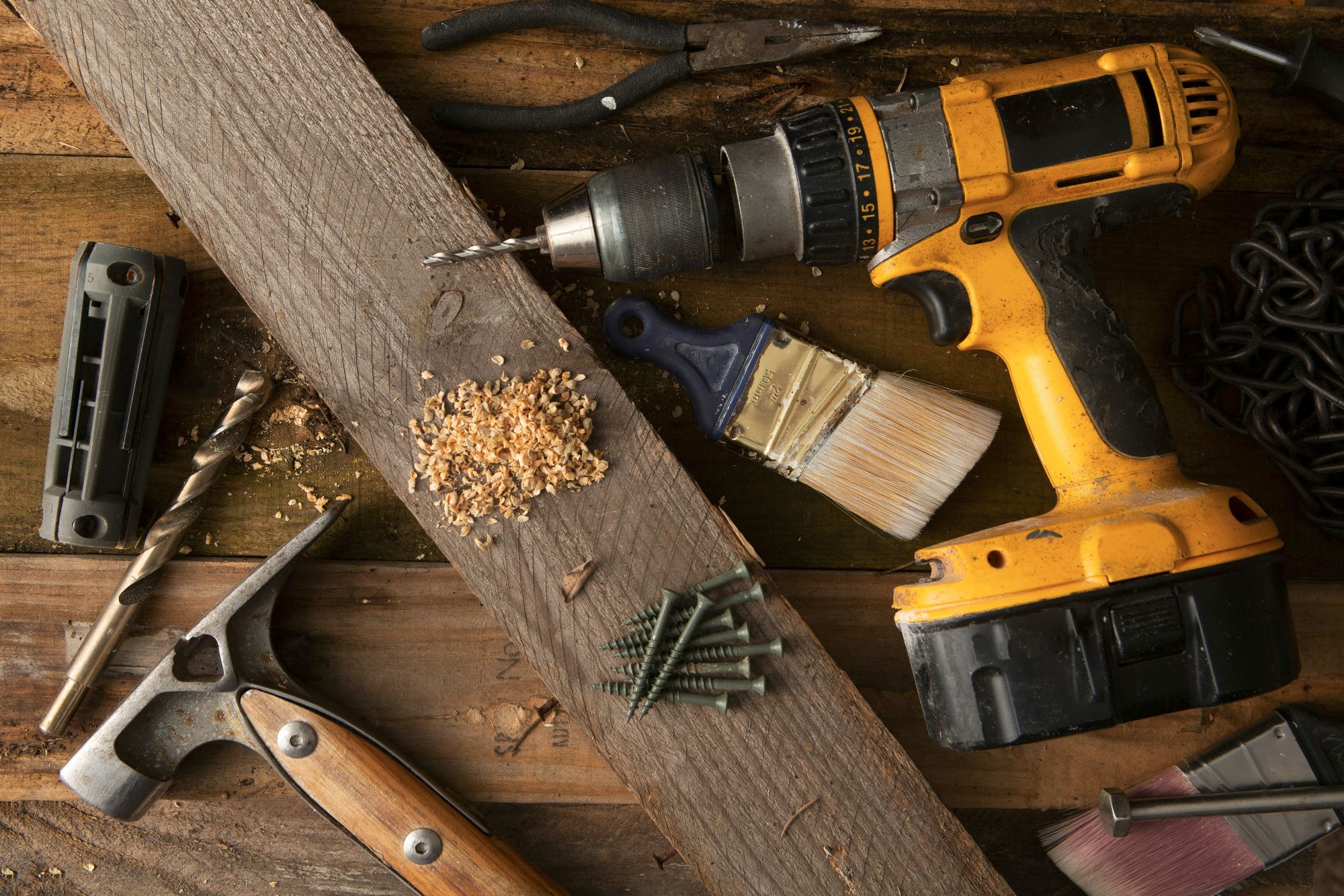 Atelier d'initiation aux outils de menuiserie