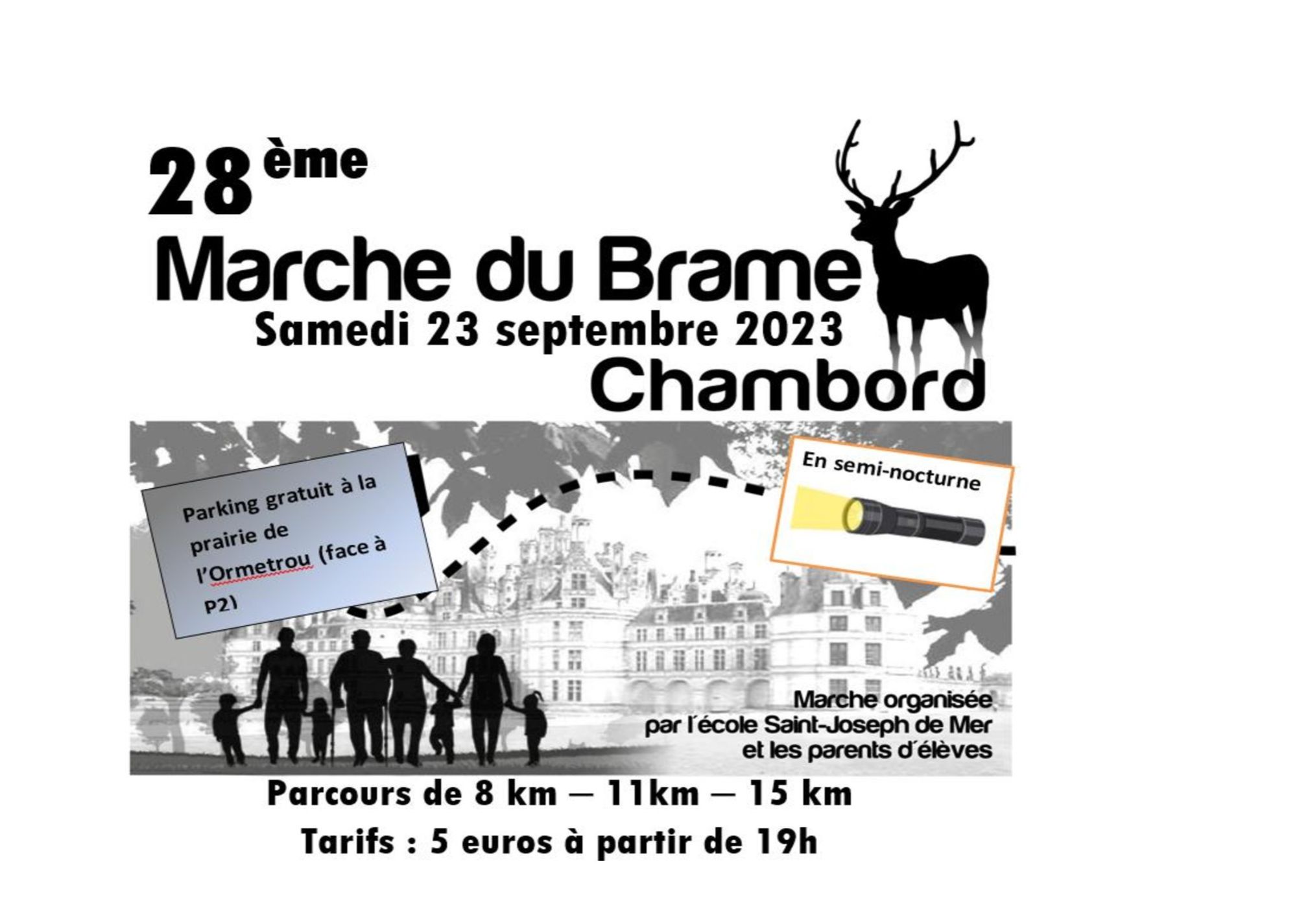 MARCHE DU BRAME à CHAMBORD