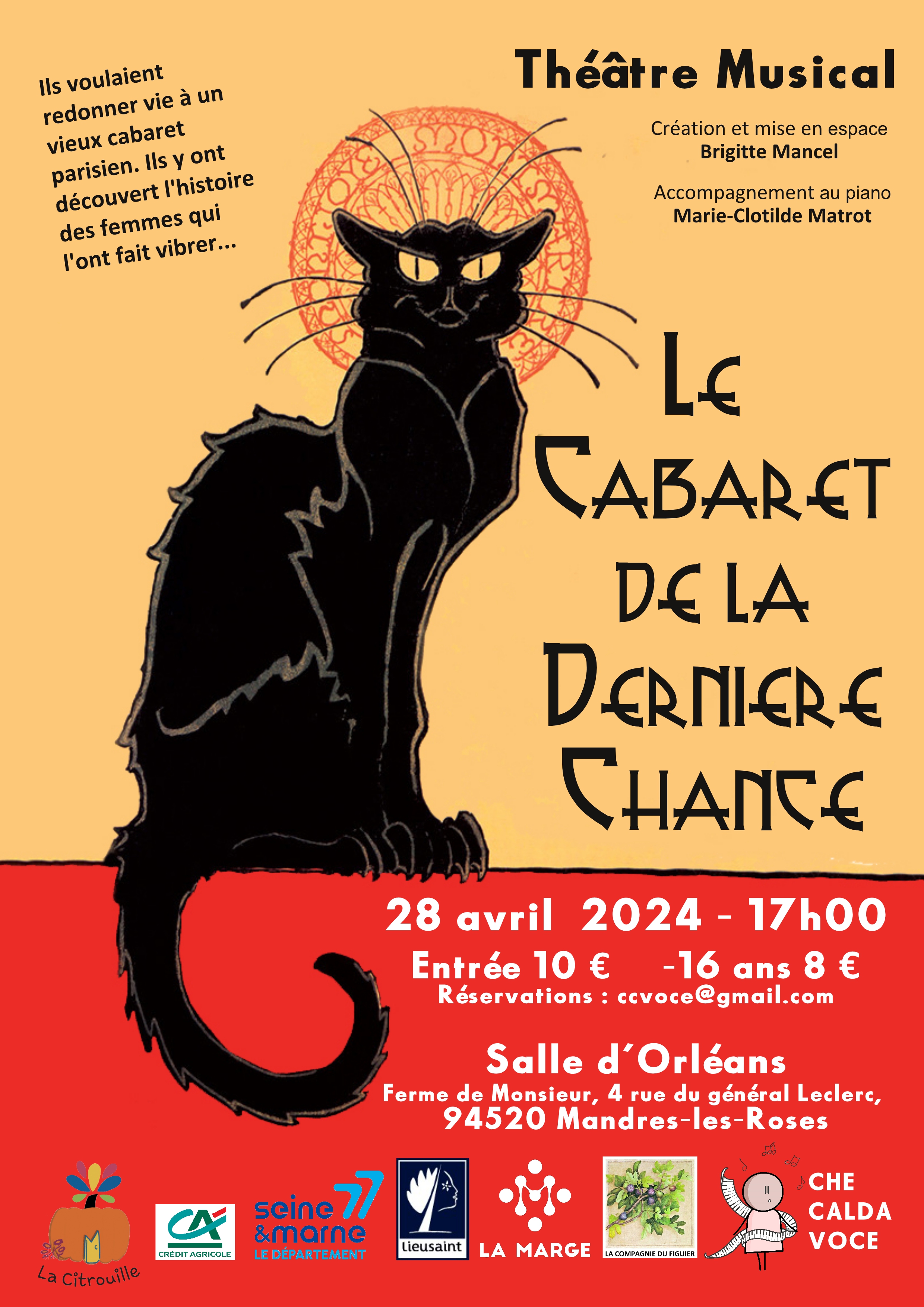 Le Cabaret de la Dernière Chance à Mandres les Roses