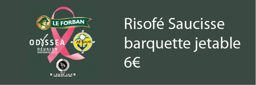 RISOFÉ SAUCISSE BARQUETTE JETABLE