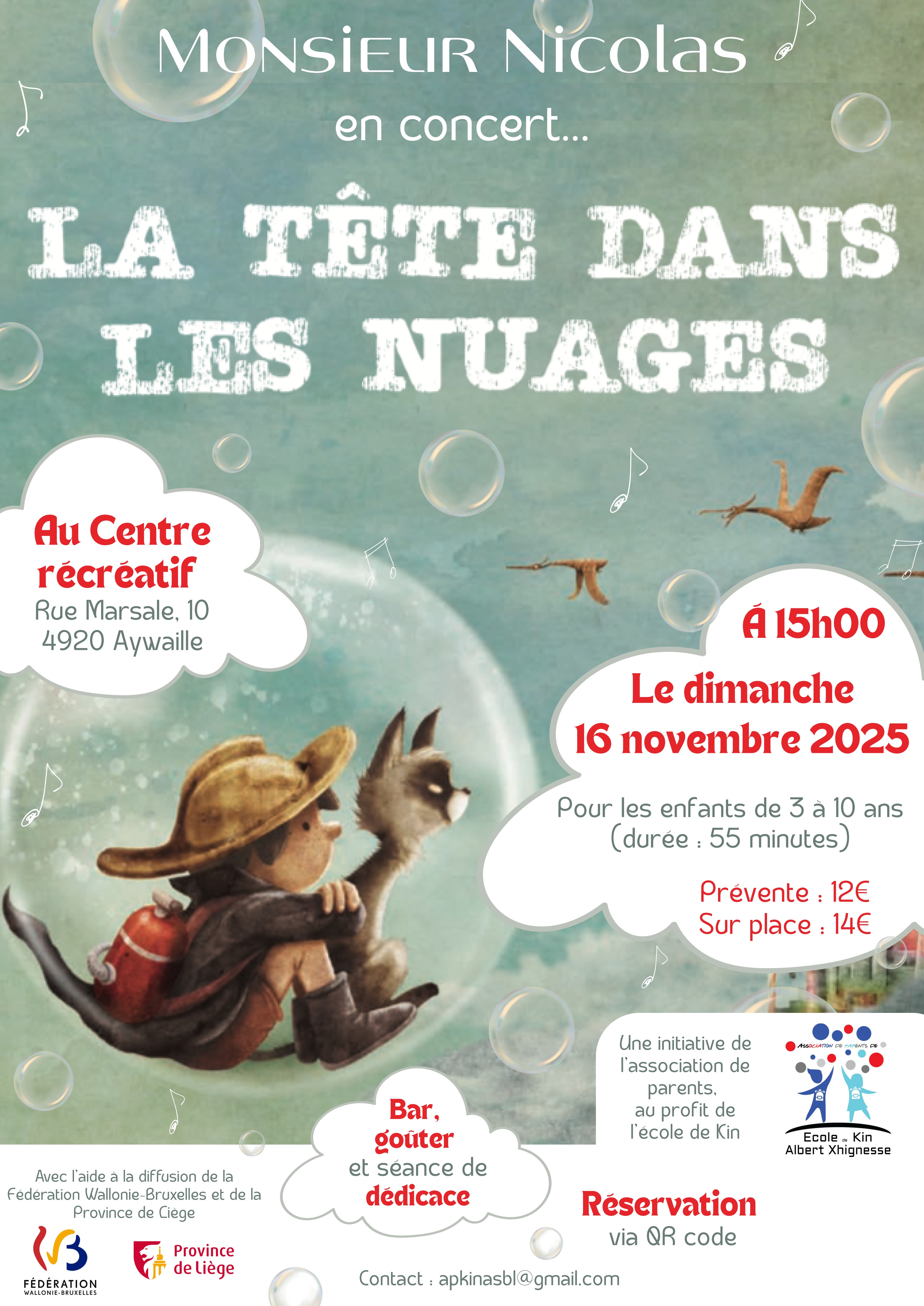 Spectacle musical - La tête dans les nuages