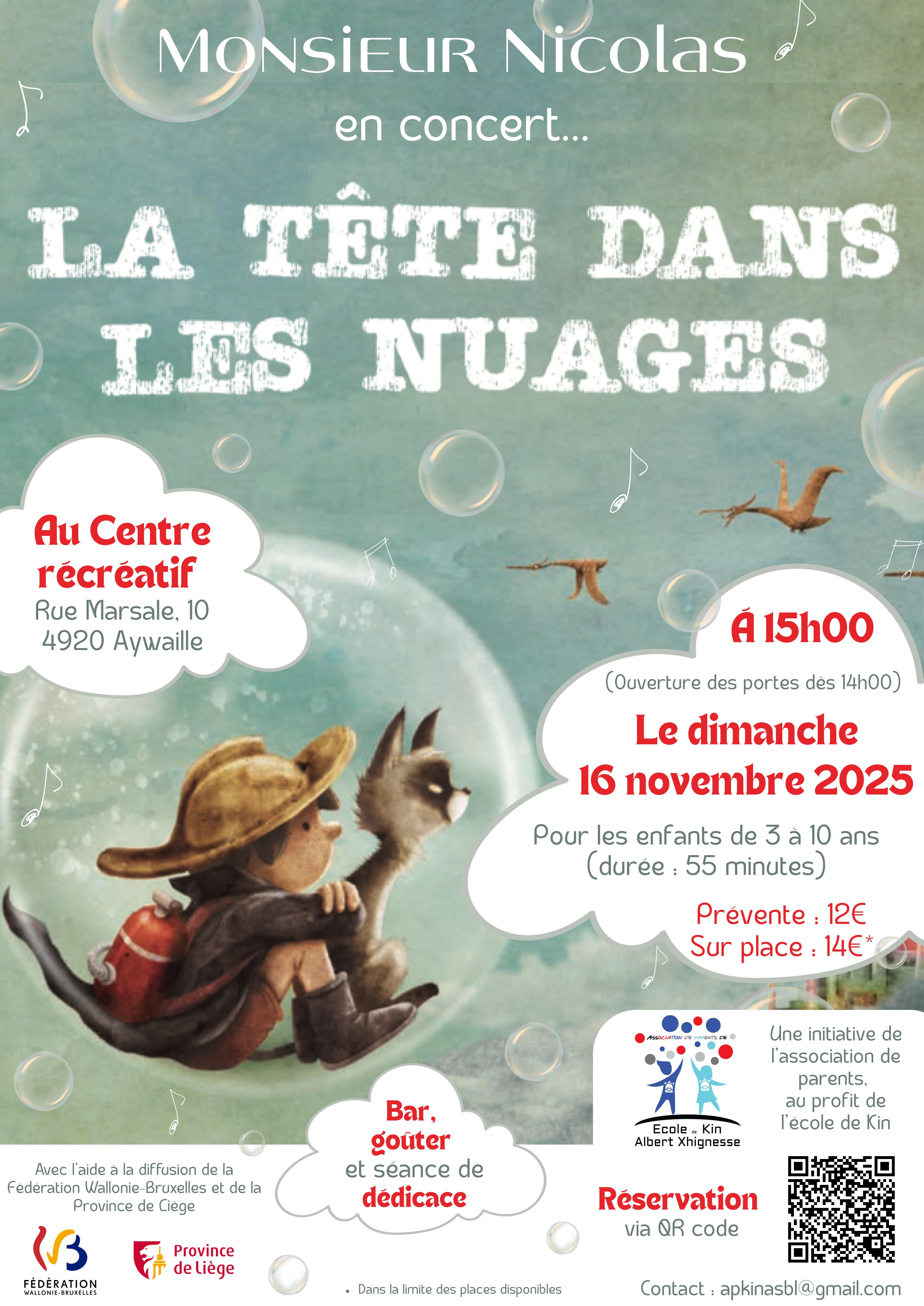 Spectacle musical - La tête dans les nuages