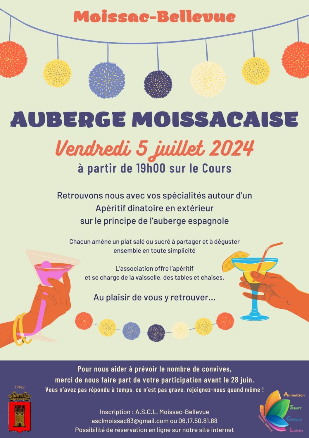 Auberge Moissacaise 2024