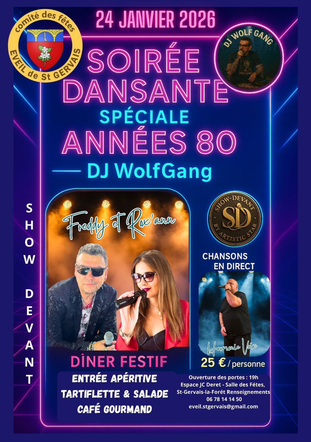 Soirée Dansante Année 80
