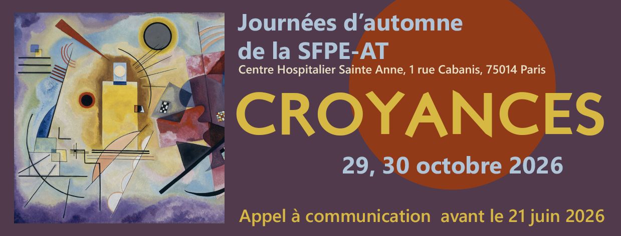 Journées d'Automne CROYANCES