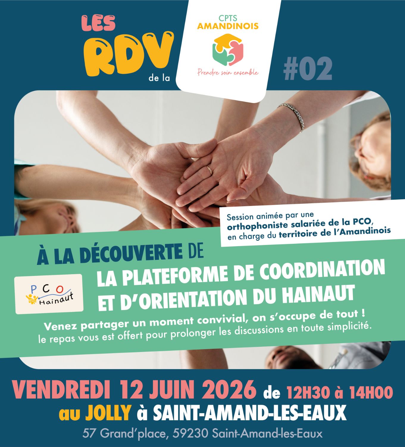 [LesRDVdelaCPTS #02] A la découverte de la PCO (Plateforme de Coordination et d'Orientation) du Hainaut