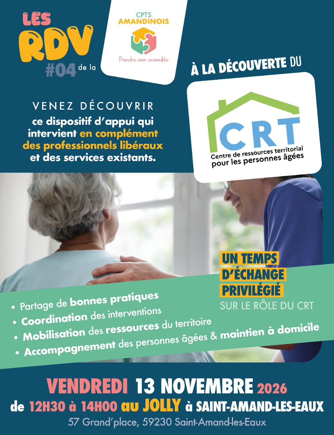 [LesRDVdelaCPTS #04] A la découverte du CRT (Centre de Ressource Territorial) pour les personnes âgées