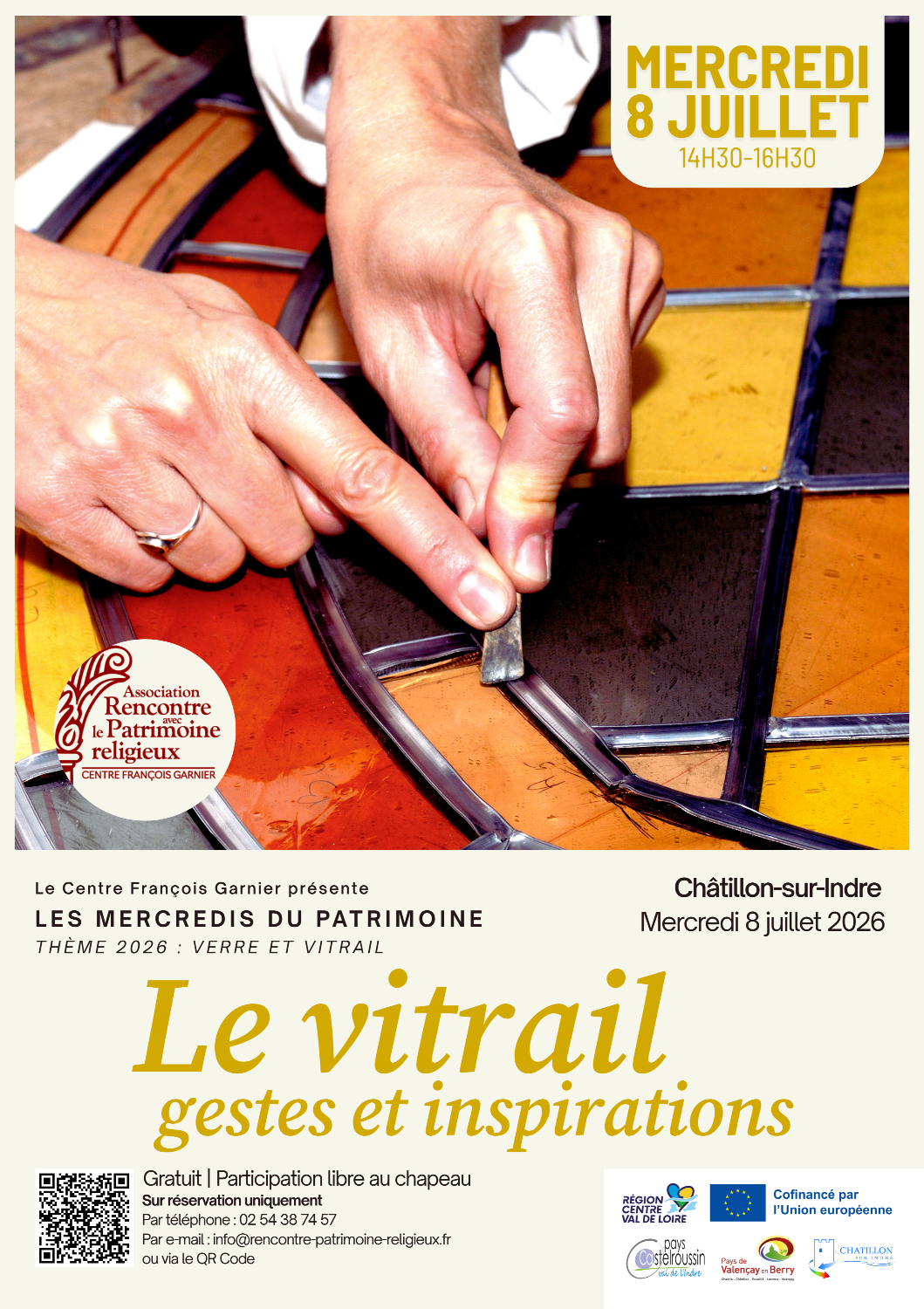 Le vitrail : gestes et inspirations