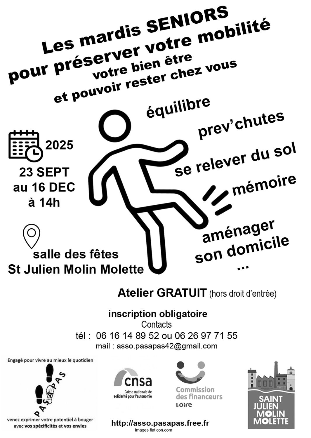 Les mardis séniors, pour préserver votre mobilité, votre bien être et pouvoir rester chez vous