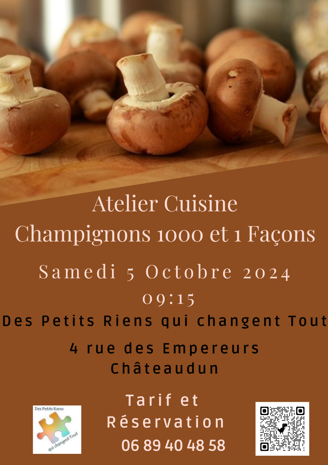 Atelier Cuisine 5 Octobre