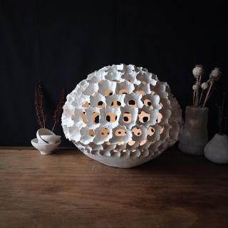 lampe corail béton atelier jno