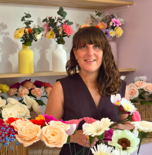 Katia créatrice de l'atelier maylo