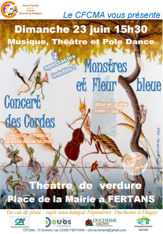 Concert des Cordes - Monstre et fleur bleue