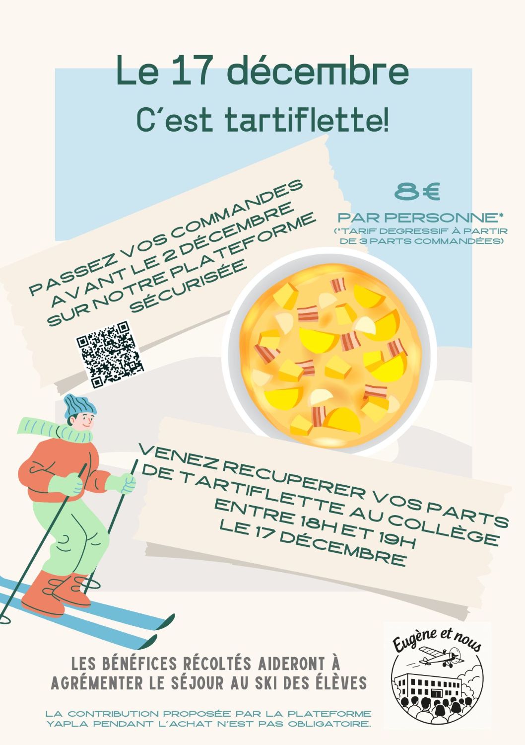 Tartiflette à emporter