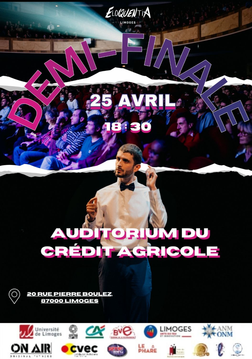 Demi-finale Eloquentia Limoges 2025
