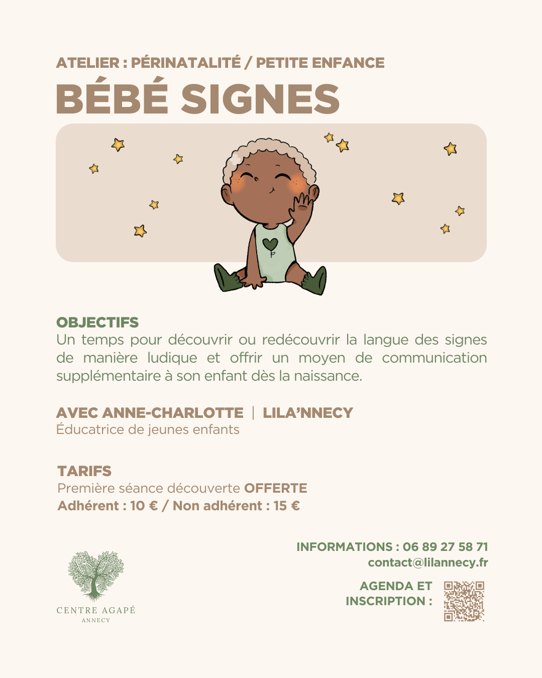 Atelier découverte bébé signes