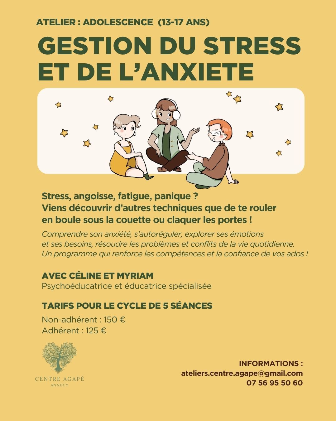 Cycle gestion du stress et de l'anxiété