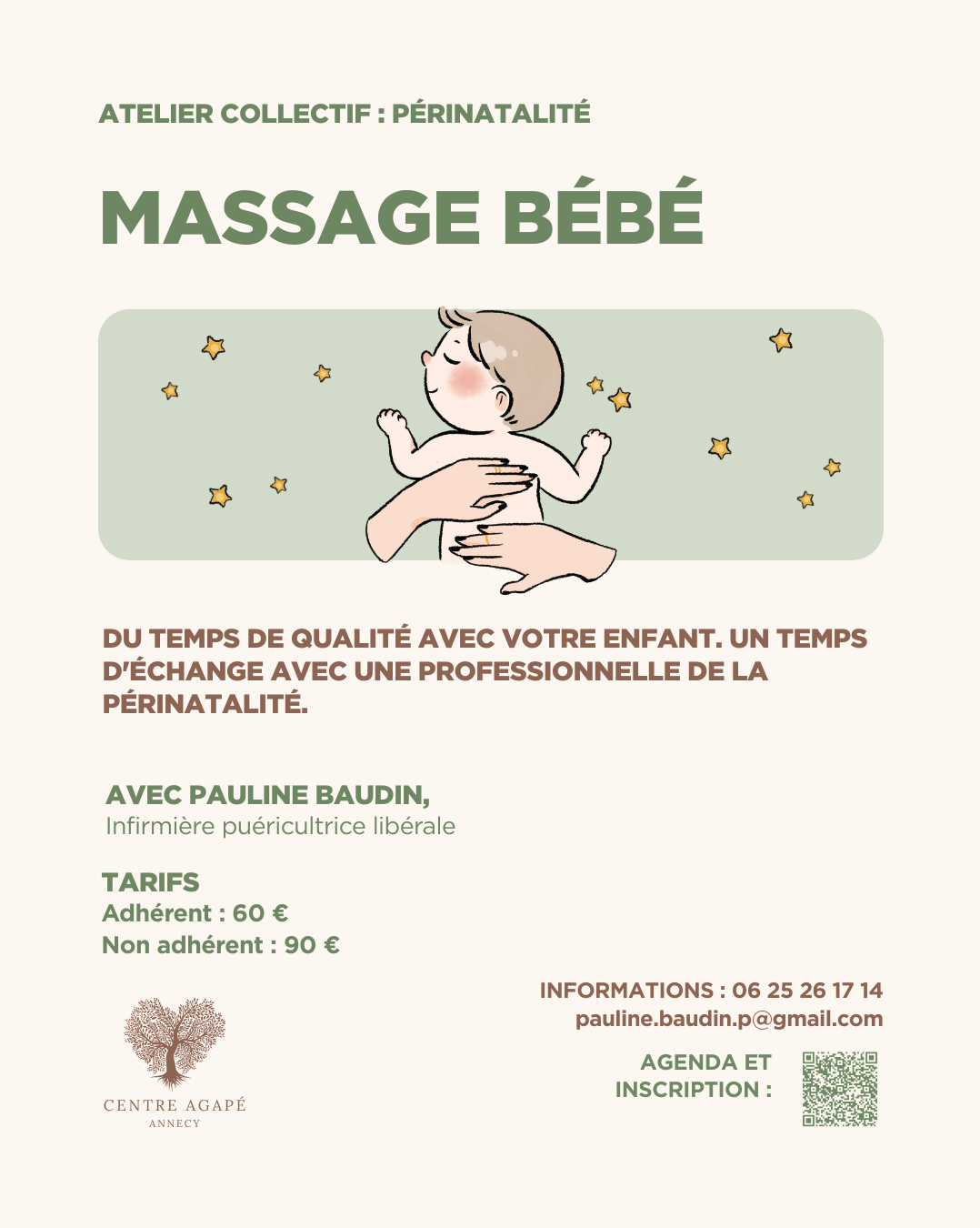Cycle massage bébé