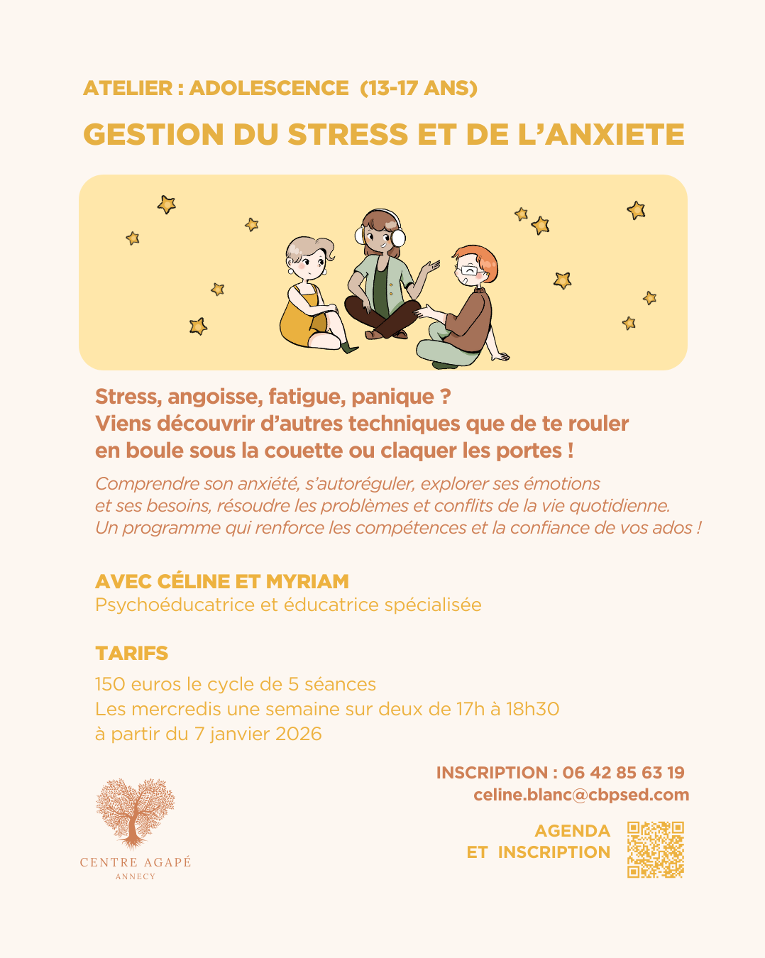 Cycle gestion du stress et de l'anxiété