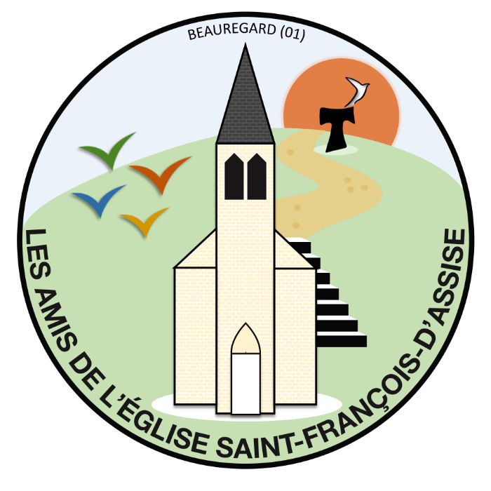 Logo Les Amis de l'Eglise Saint François d'Assise Beauregard