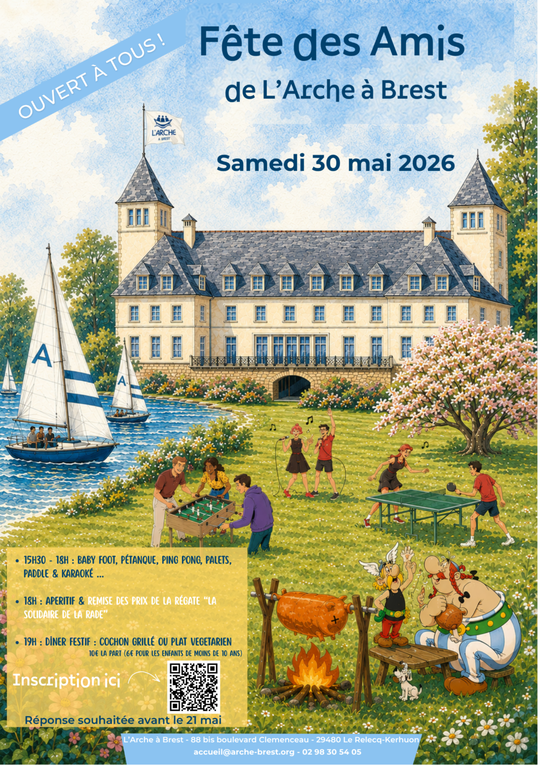 Repas Fête des amis 2026