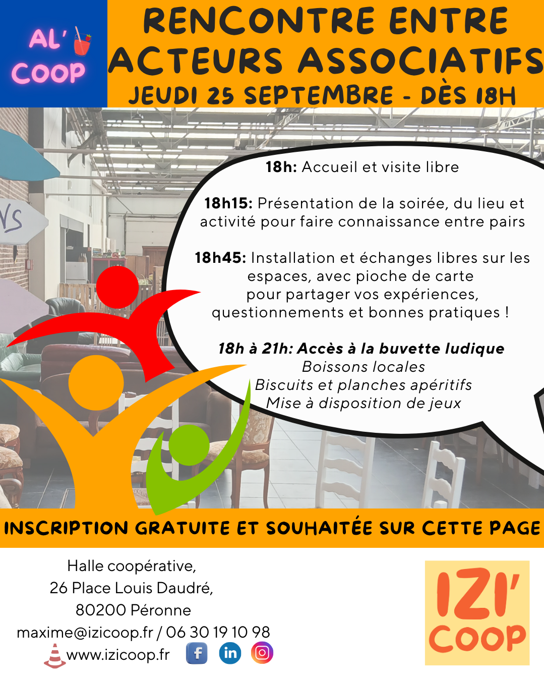 Rencontre entre acteurs associatifs