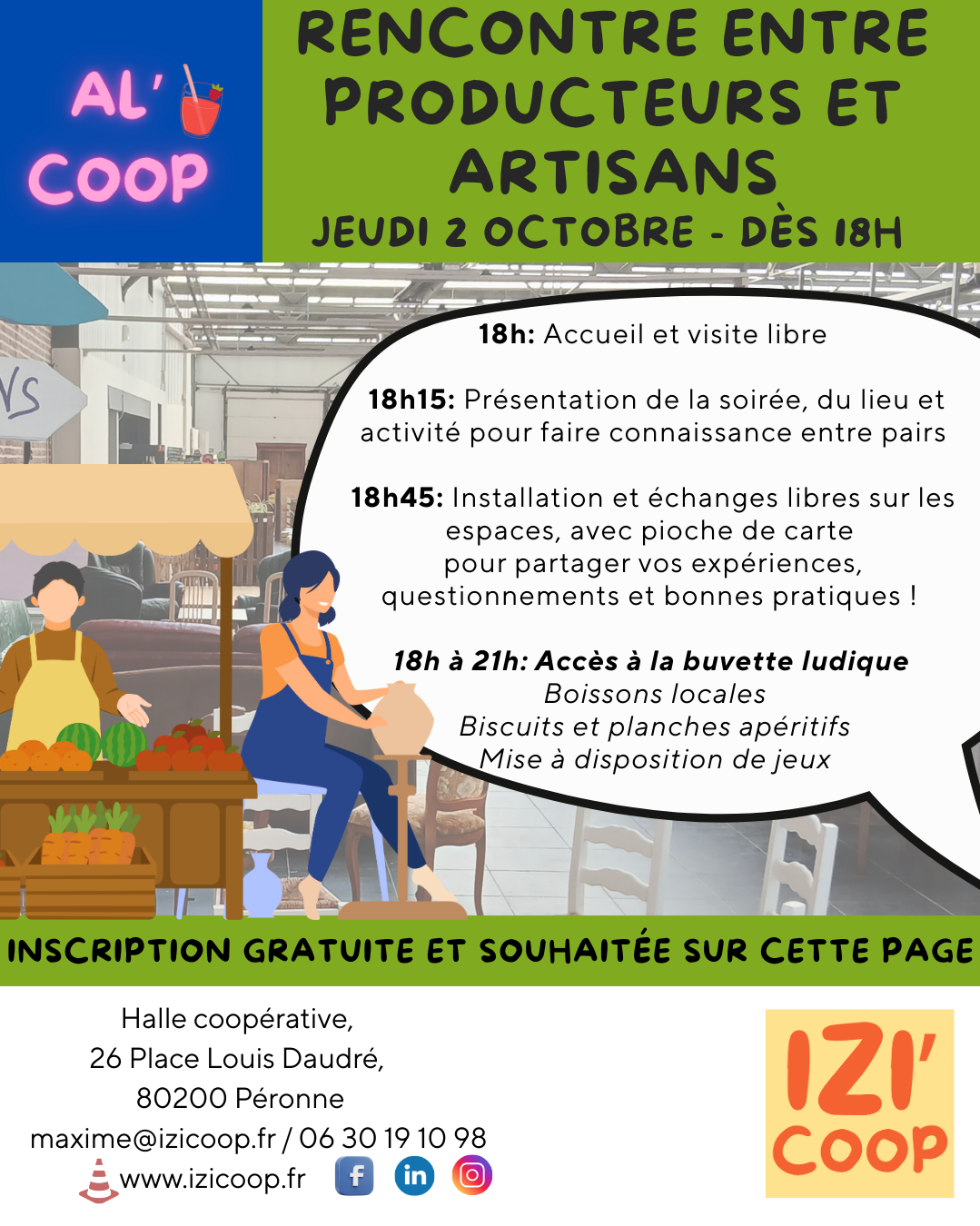 Rencontre entre producteurs et artisans