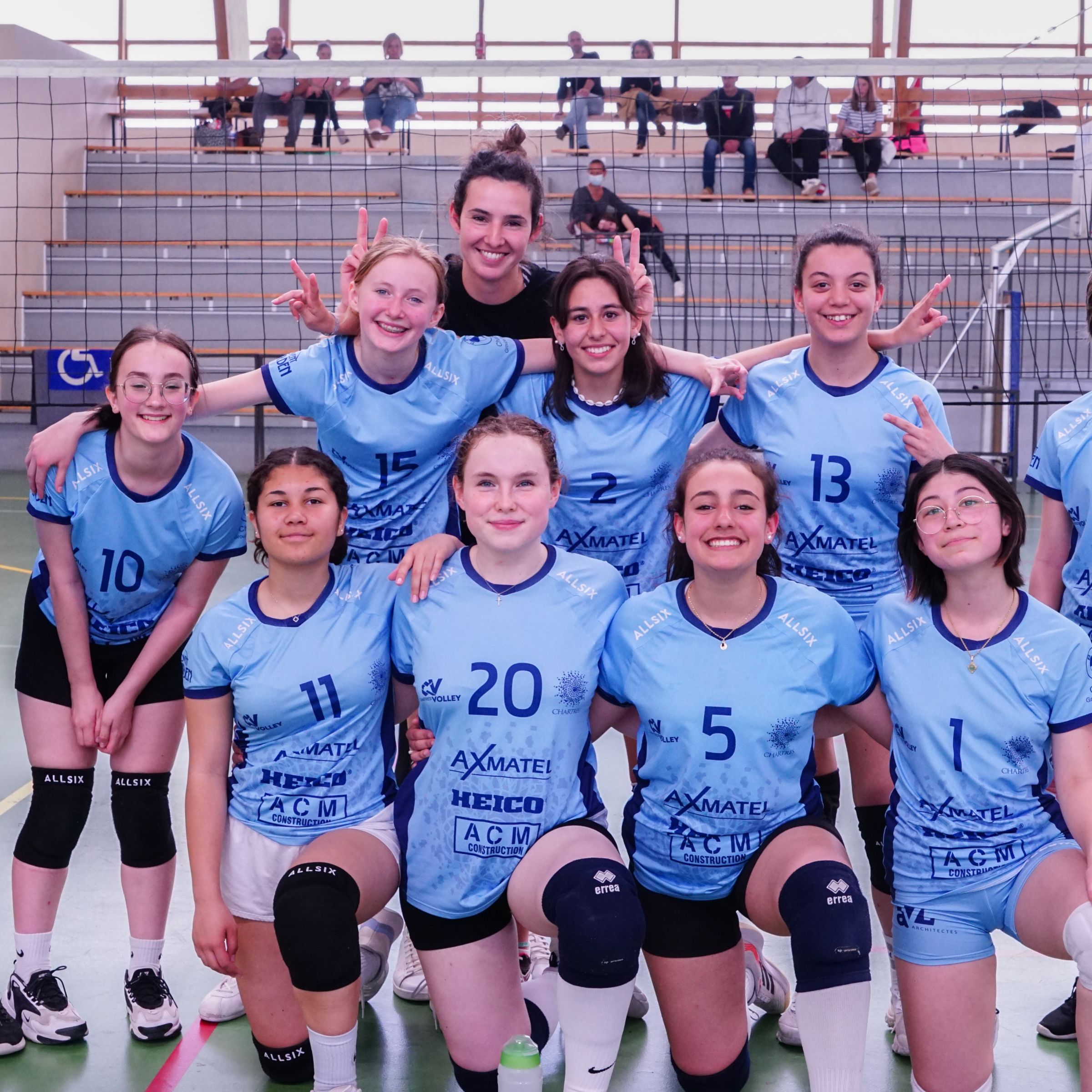 M15 Filles Suivez les actualités du club C'Chartres Volleyball