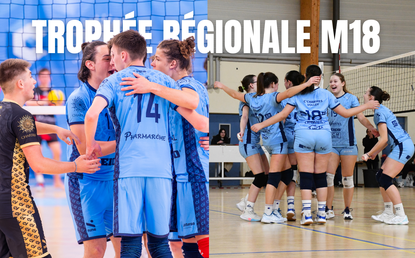 Nos deux équipes M18 en route pour le Trophée Régional !