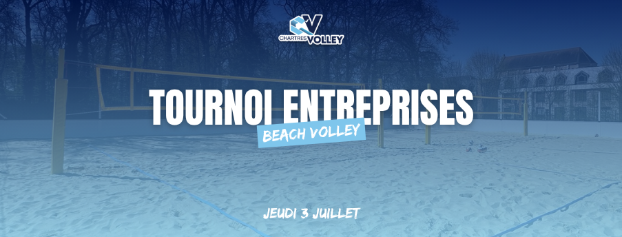 1ère édition - Tournoi Entreprises de Beach Volley